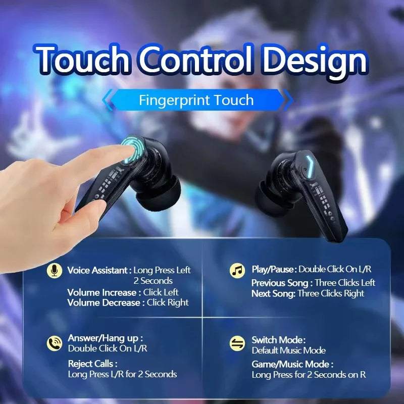 Lenovo GM2 Pro — Fone TWS Bluetooth com ANC
