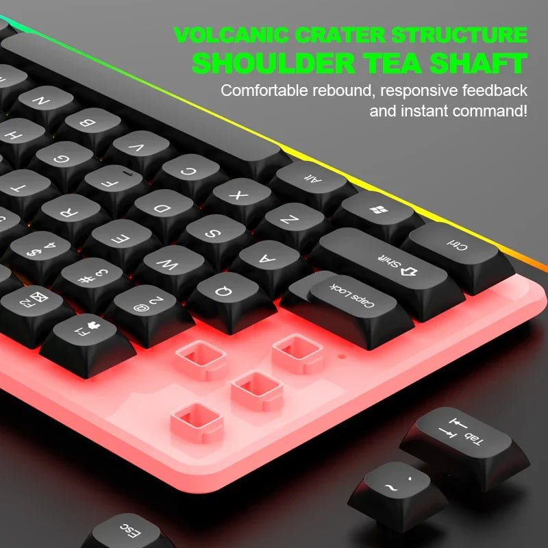 NG GTX350 — Combo Teclado e Mouse Gamer com LED