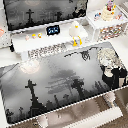 Mouse Pad Gamer Death Note – Light Yagami & Misa Amane XXL Speed