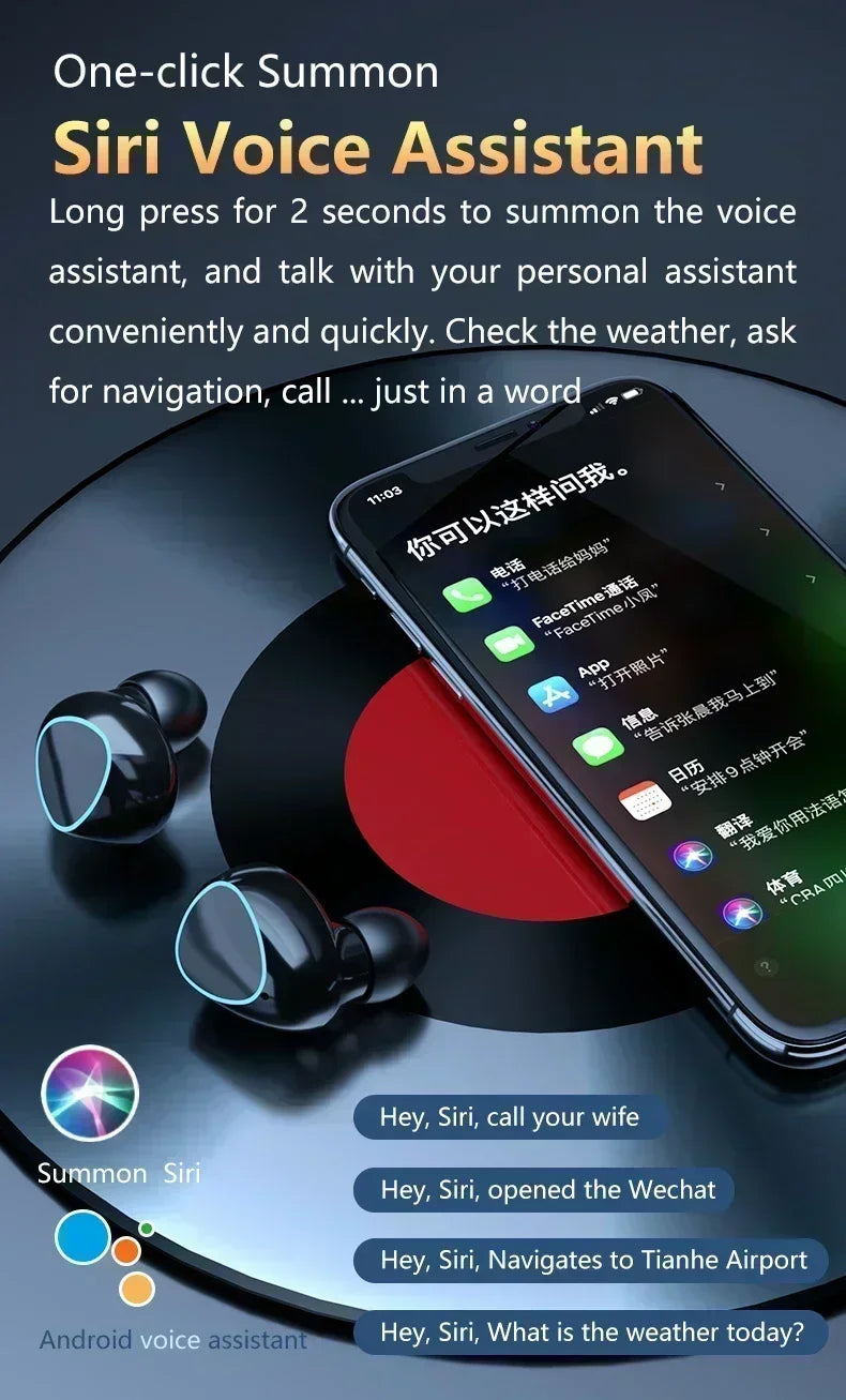 DAMORE M10 — Fone Bluetooth TWS com ANC