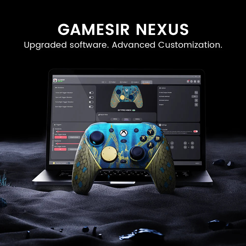 Controle Gamer GameSir G7 Pro Wuchang Sem Fio para Xbox, PC e Android