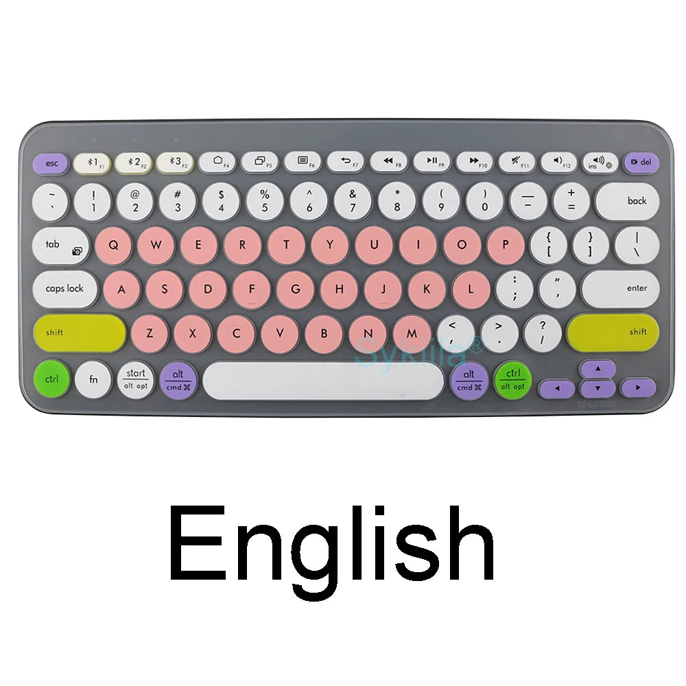 Capa de Silicone para Logitech K380/K380S — Proteção para Teclado