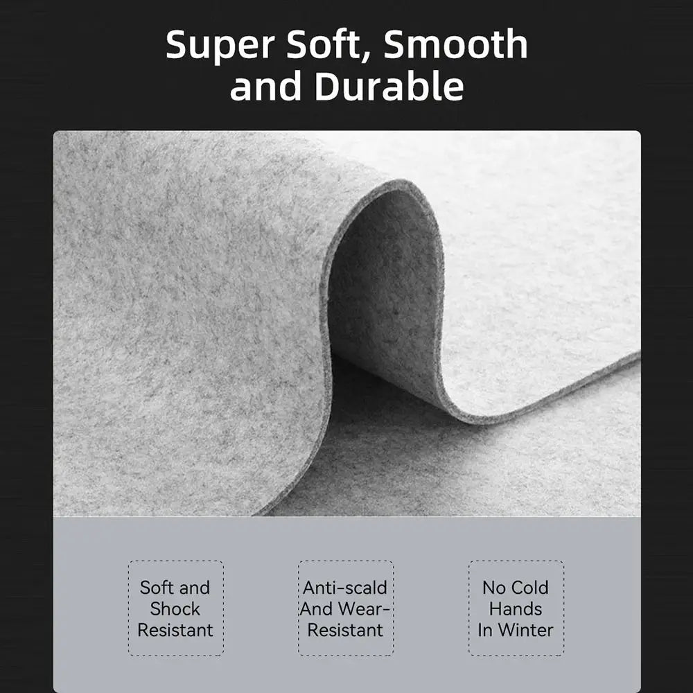 Desk Mat em Feltro 3mm — Mouse Pad e Protetor de Mesa
