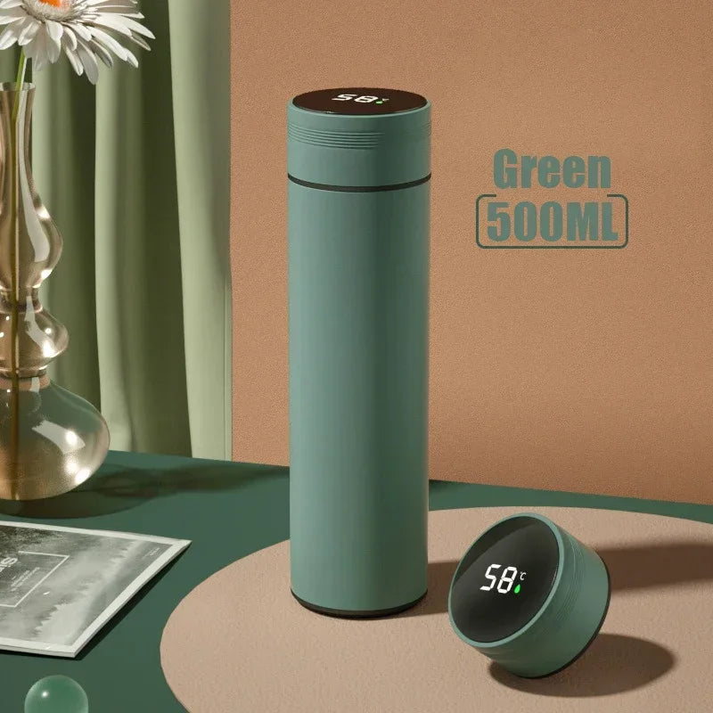 Garrafa Térmica Inteligente Trebalena 500ml em Inox 304 com Display Digital de Temperatura