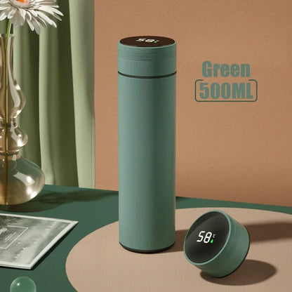 Garrafa Térmica Inteligente Trebalena 500ml em Inox 304 com Display Digital de Temperatura