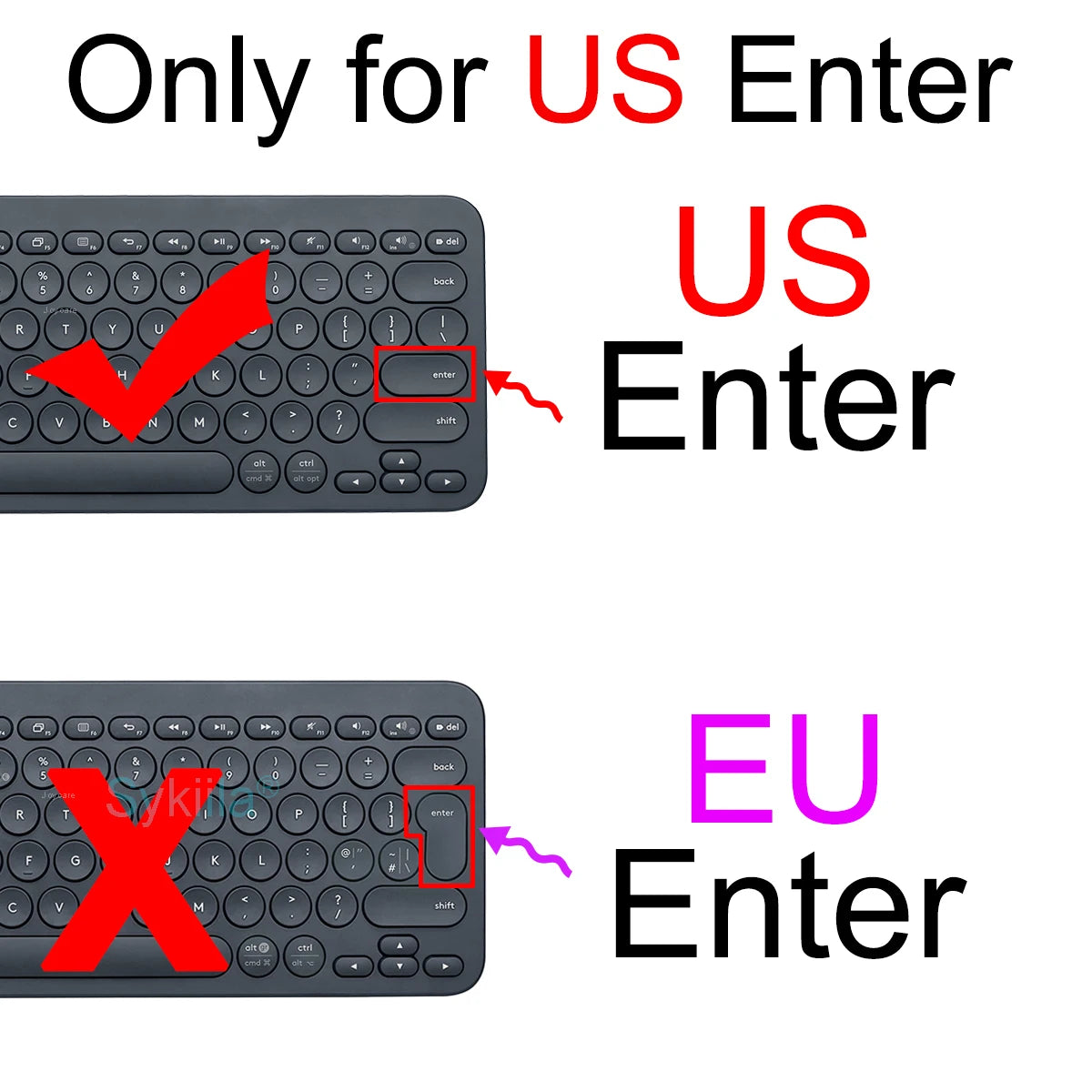 Capa de Silicone para Logitech K380/K380S — Proteção para Teclado