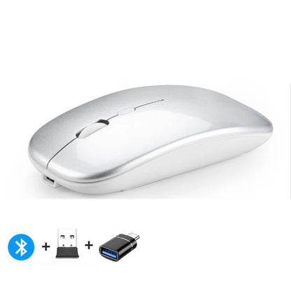 Congdi — Mouse Sem Fio Recarregável Dual Mode