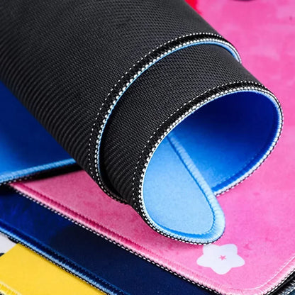 Mouse Pad Desk Mat Minimalista Cinza XXL – Superfície Control e Costura Reforçada