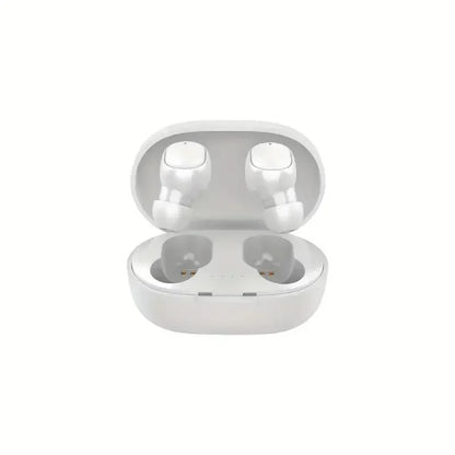 Fone de Ouvido Sem Fio A6S TWS DAMORE – Earbuds Esportivos Bluetooth 5.3, Ajuste Ergonômico com Microfone e Resistência à Água para Treinos e Uso Diário