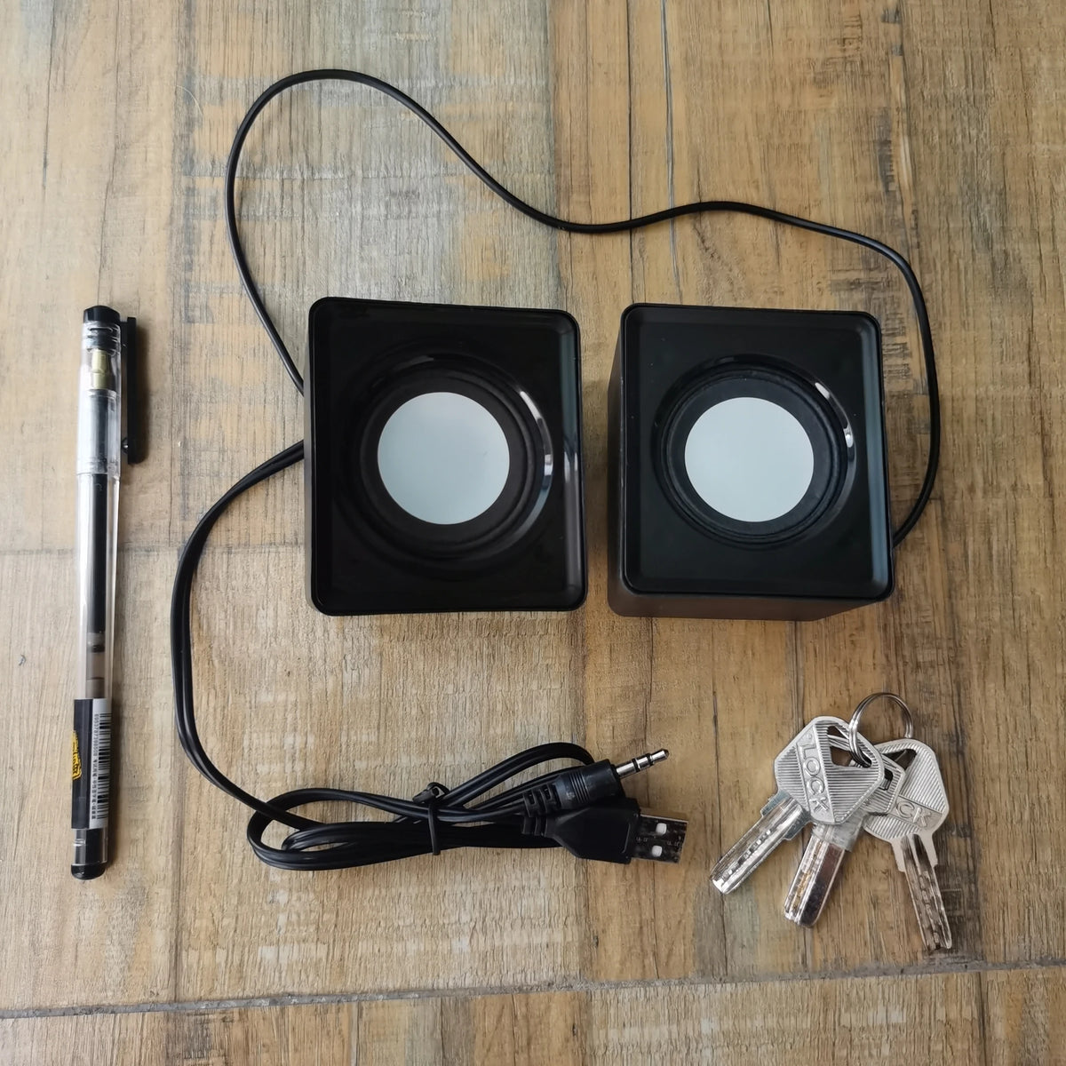 Caixa de Som USB 2.0 para PC — Estéreo Compacta