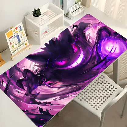 Mouse Pad Gamer Pokémon Kawaii XXL – Desk Mat Speed com Base Antiderrapante