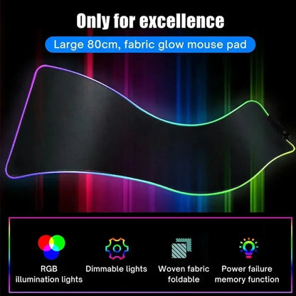 BuDuCoost — Desk Mat RGB Gamer 3 mm
