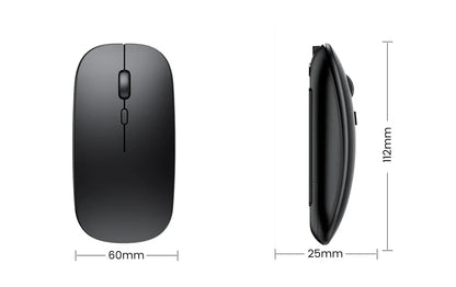 Congdi — Mouse Sem Fio Recarregável Dual Mode