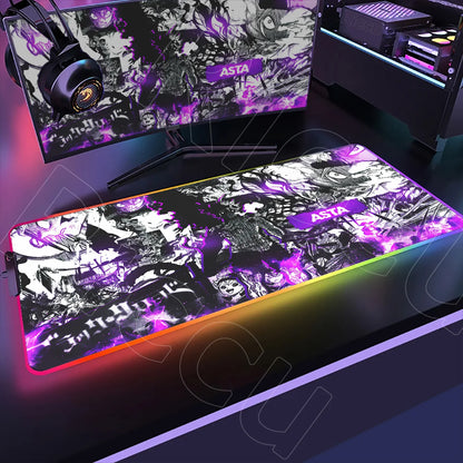 Riccu — Desk Mat RGB Gamer XXL 900 × 400 mm