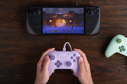 8BitDo Ultimate 2C — Controle Gamer com Fio