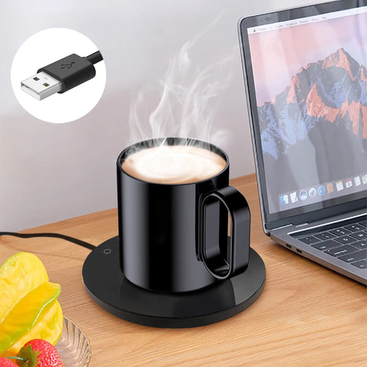 Aquecedor de Caneca Termostatico USB raugee RY004 com 3 Niveis de Temperatura