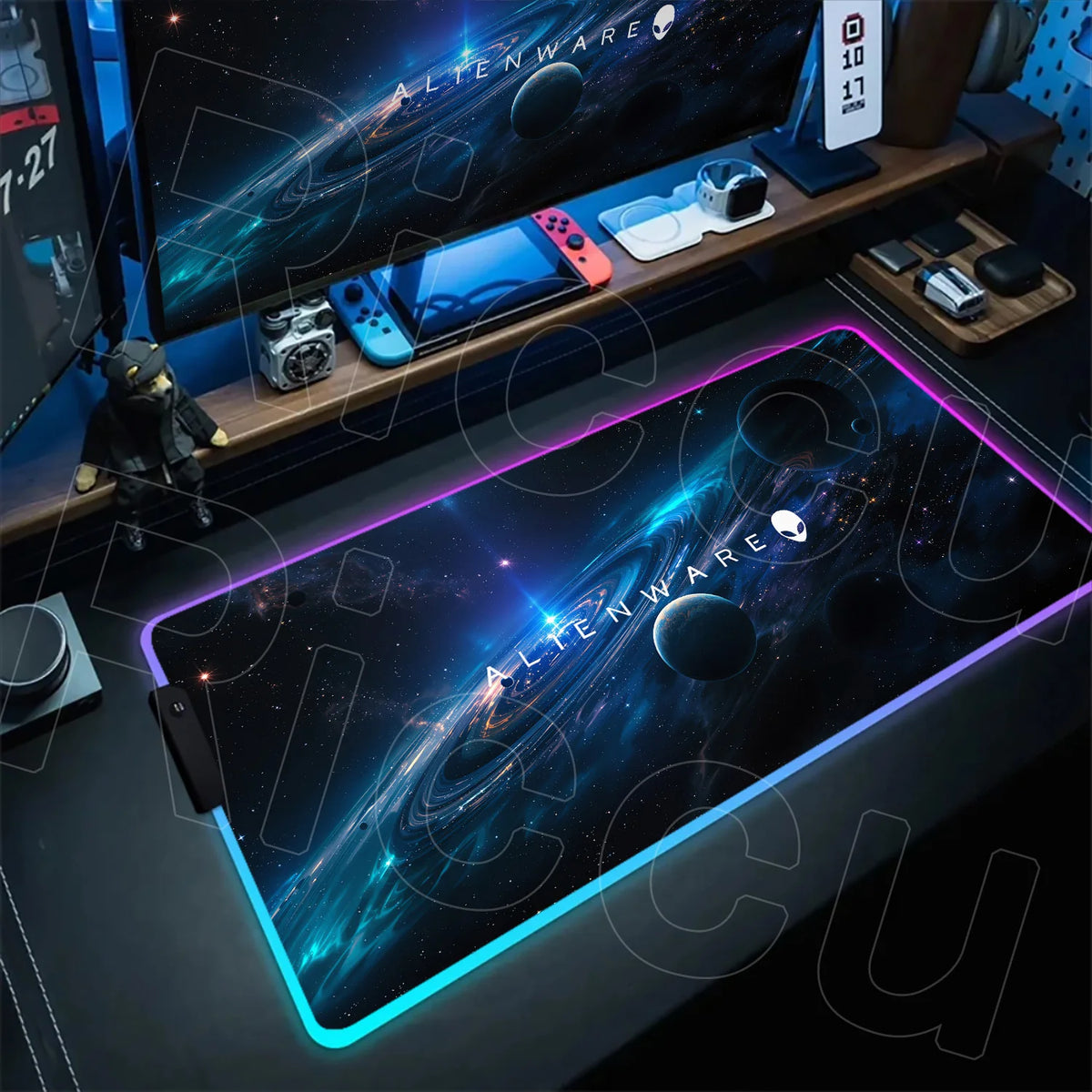Desk Mat RGB 900 × 400 mm — Mouse Pad Gamer XXL