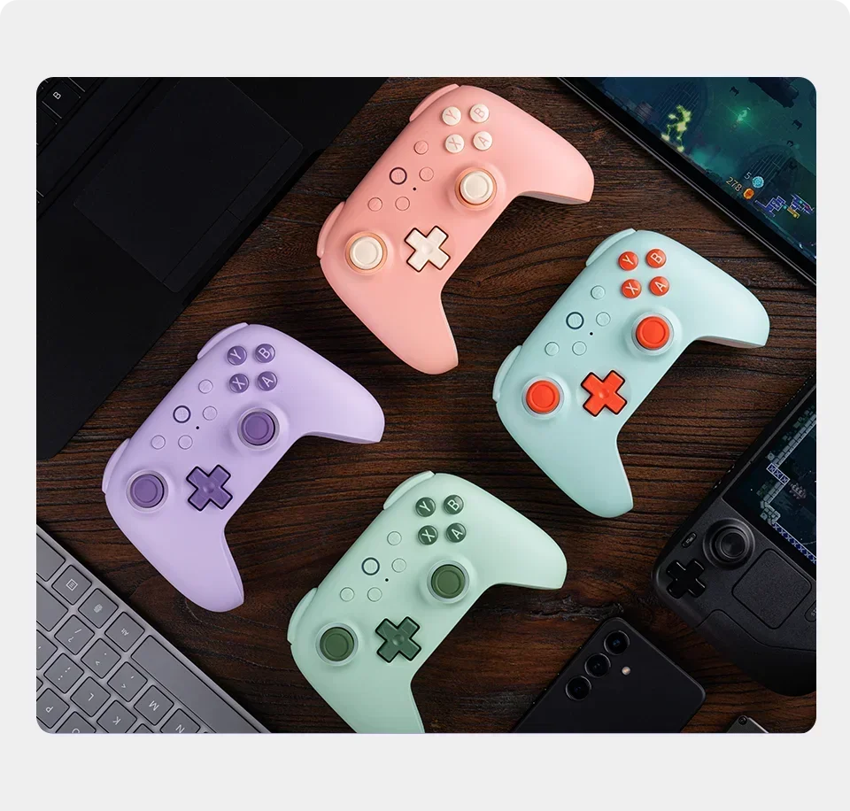 Controle Gamer 8BitDo Ultimate 2C Sem Fio 2.4G com Hall Effect para PC