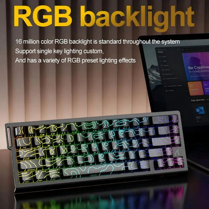 Attack Shark X68HE — Teclado Gamer Magnético 8000Hz