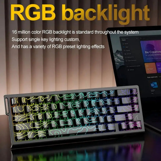 Attack Shark X68HE — Teclado Gamer Magnético 8000Hz