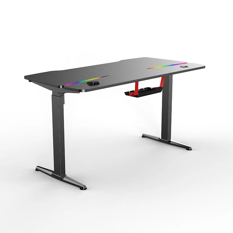 Mesa Ergonômica Elevatória Elétrica TwoBlow HA-03 com Regulagem de Altura Inteligente, Motor Duplo e Memória de Posições (140x70cm)
