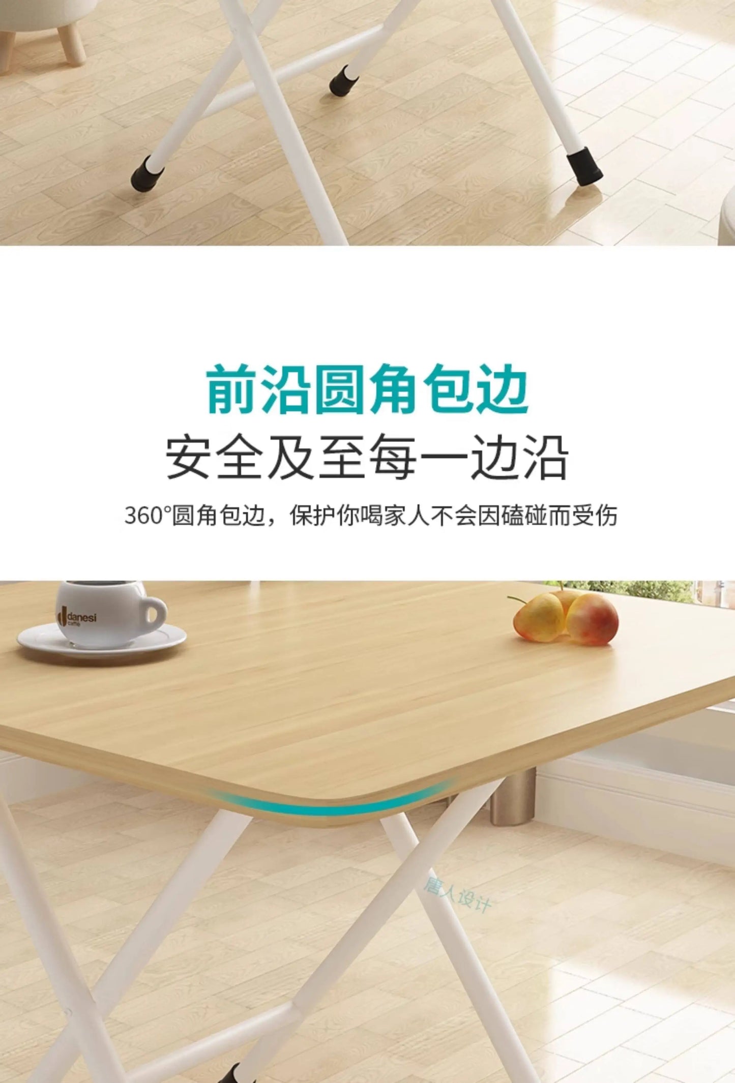Mesa Dobrável Portátil MDUG para Camping, Jardim e Varanda (Estrutura Articulada Econômica)