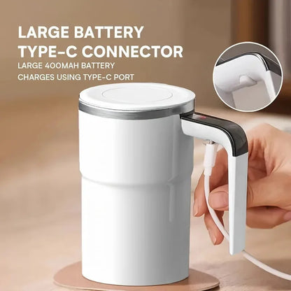 Caneca Termica Misturadora Eletrica 380ml IP67 com Sensor Digital de Temperatura e Agitacao Magnetica