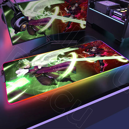 Riccu — Desk Mat RGB Gamer XXL 900 × 400 mm