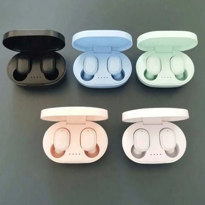 Fone de Ouvido Sem Fio A6S TWS DAMORE – Earbuds Esportivos Bluetooth 5.3, Ajuste Ergonômico com Microfone e Resistência à Água para Treinos e Uso Diário