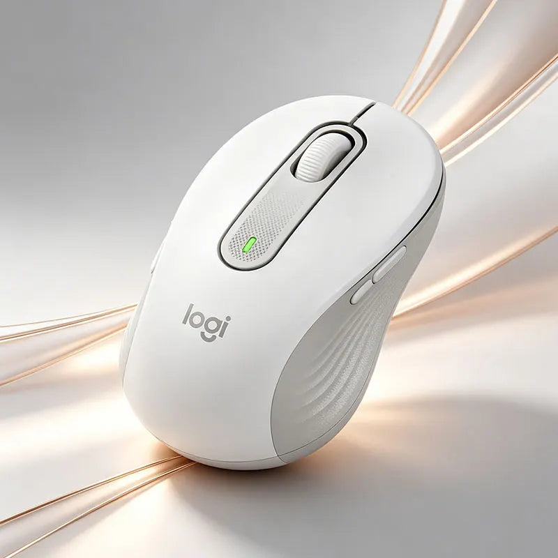 Mouse Logitech M650/M650L Sem Fio 2.4 GHz Ergonômico para PC e Notebook