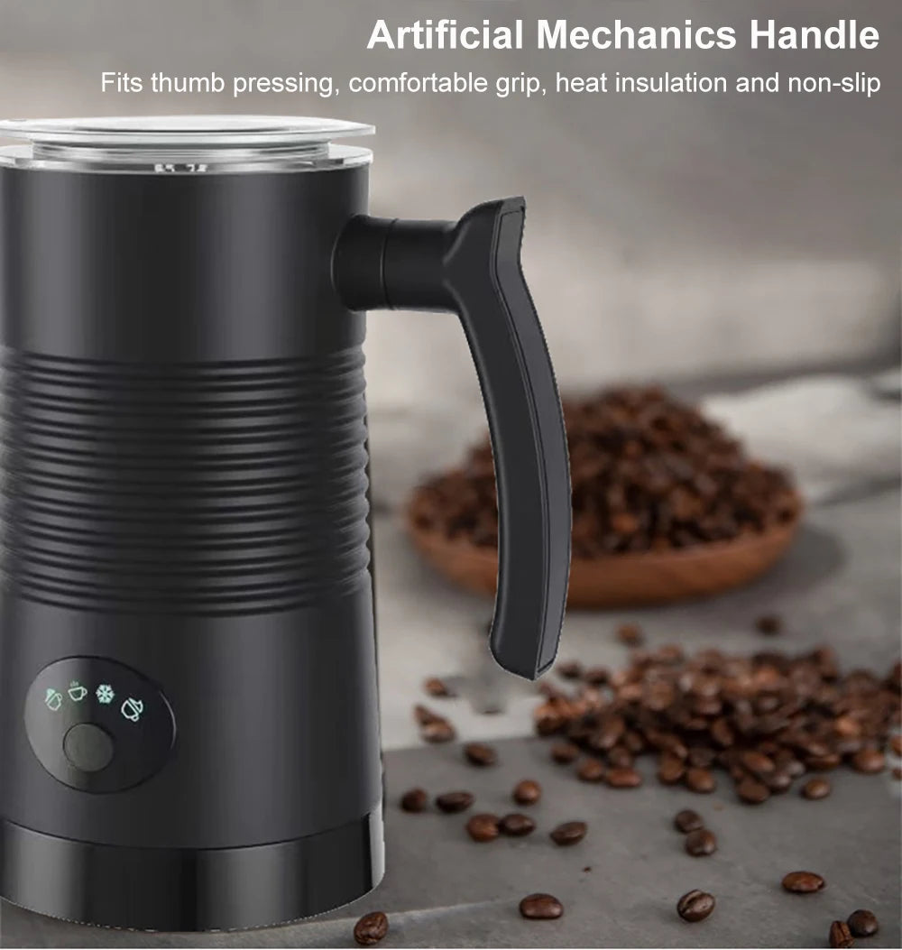 Espumador e Aquecedor de Leite Automático raugee 4 em 1 6500 RPM 220V