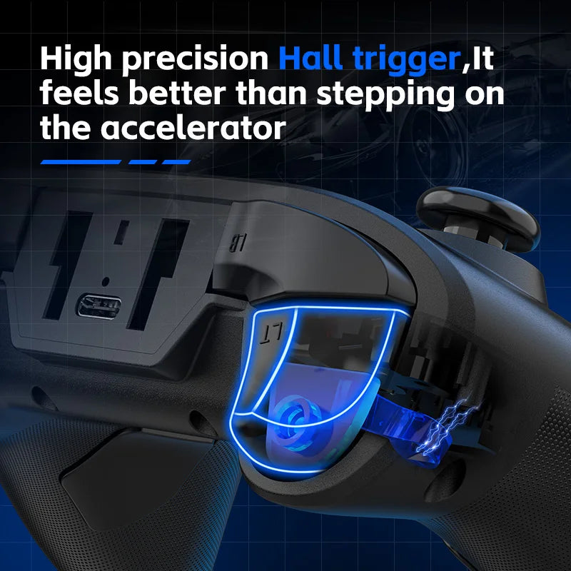 G6 — Controle Gamer Sem Fio com Hall Effect