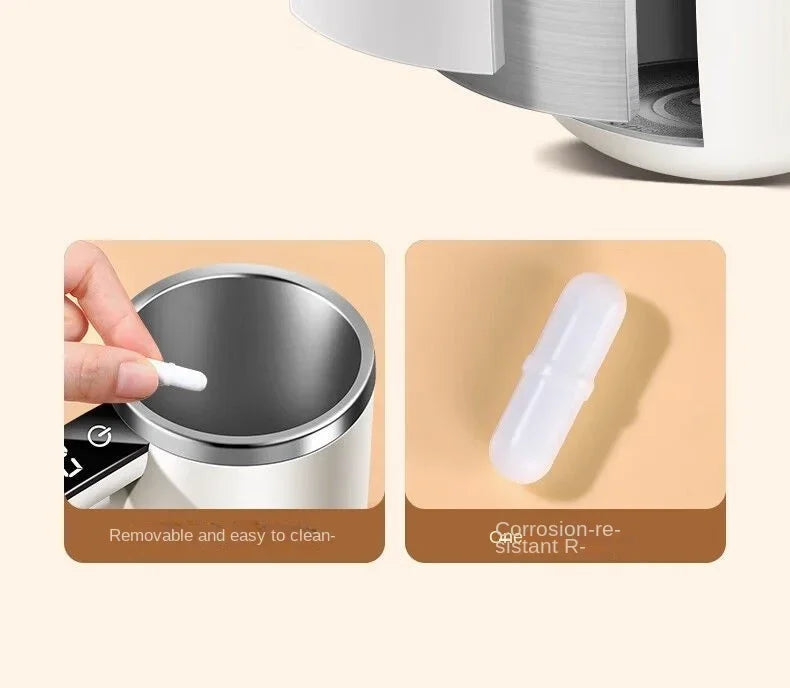 Caneca Termica Misturadora Eletrica 380ml IP67 com Sensor Digital de Temperatura e Agitacao Magnetica