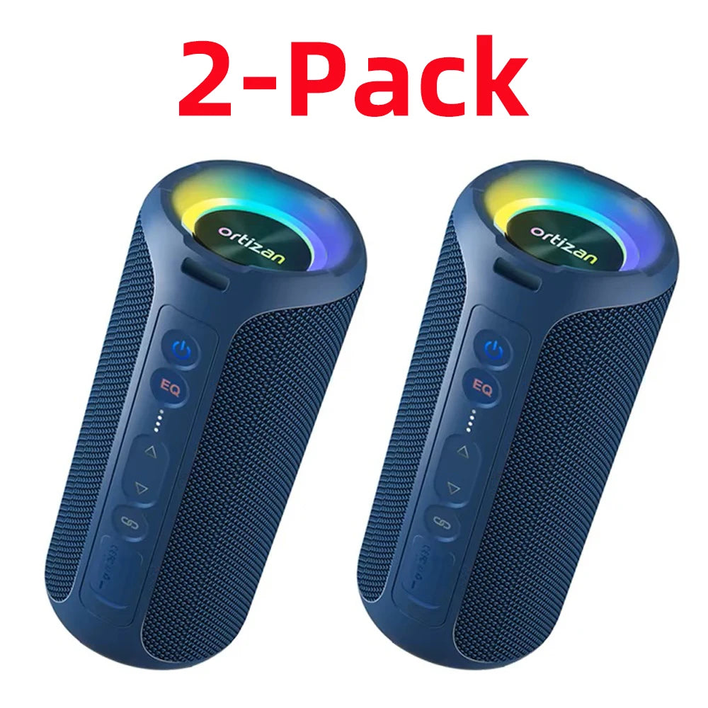 Ortizan X8 Pro — Caixa de Som Bluetooth 40W IPX7