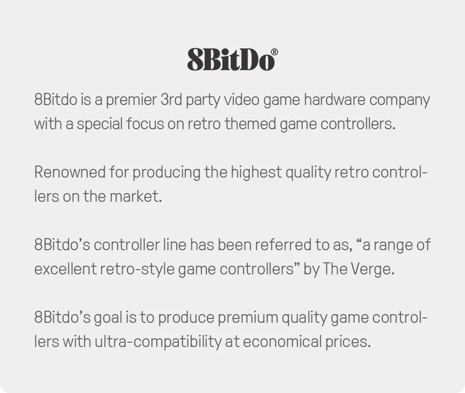8BitDo Ultimate C — Controle Gamer com Fio para Xbox