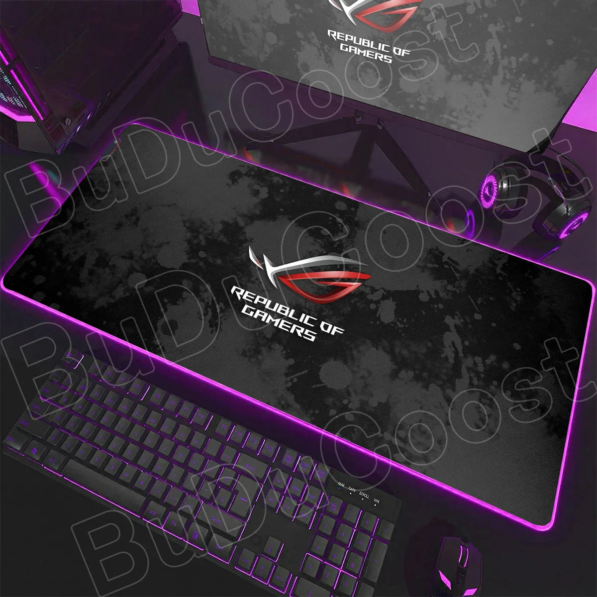 BuDuCoost — Desk Mat RGB Gamer 3 mm