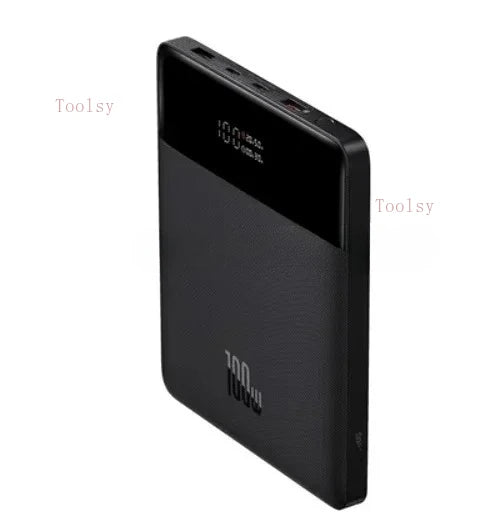 Power Bank Baseus Blade 20000mAh 100W Ultra-Slim com Display Digital Inteligente