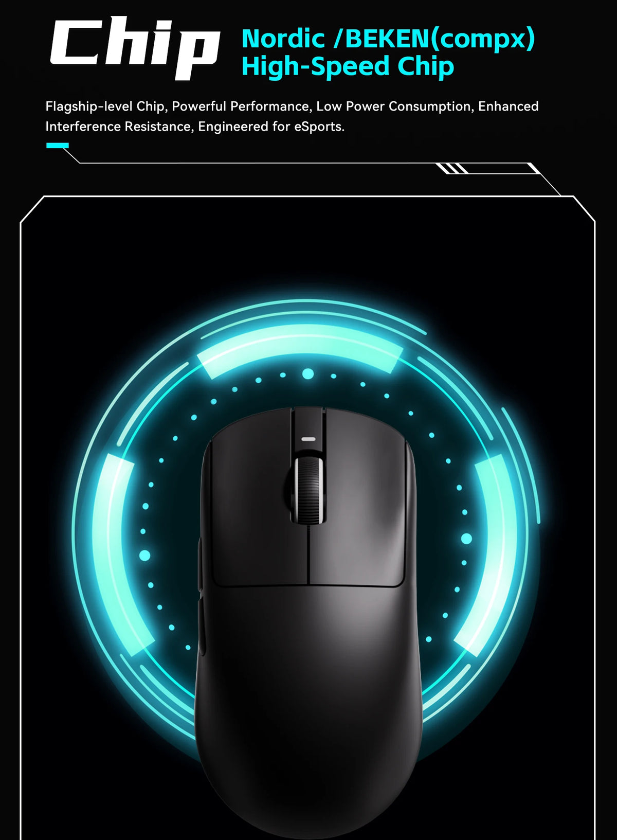 ATK VXE Dragonfly R1 — Mouse Gamer Sem Fio Tri-Mode