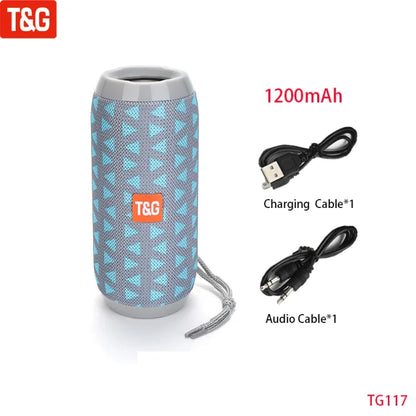 Caixa de Som Bluetooth T&G TG117 10W