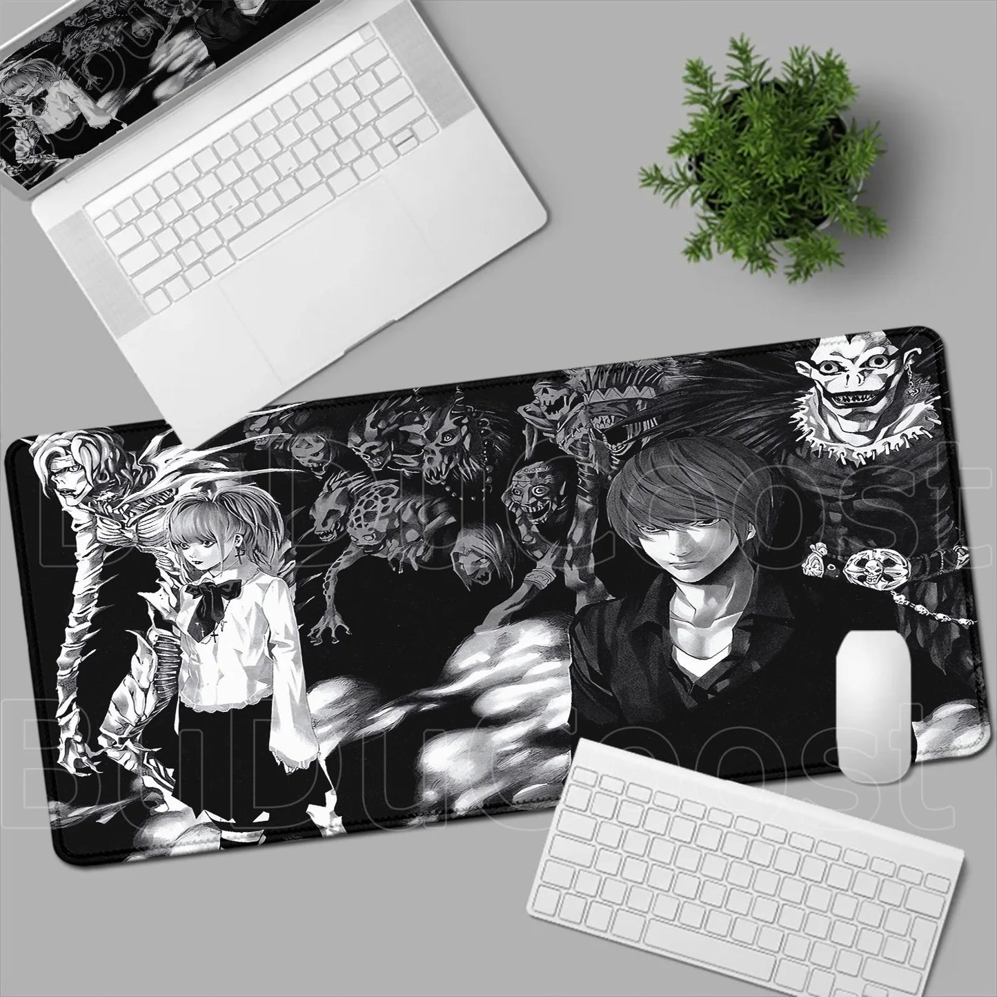 Mouse Pad Gamer Death Note – Light Yagami & Misa Amane XXL Speed