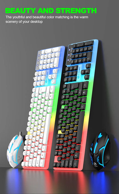 NG GTX350 — Combo Teclado e Mouse Gamer com LED