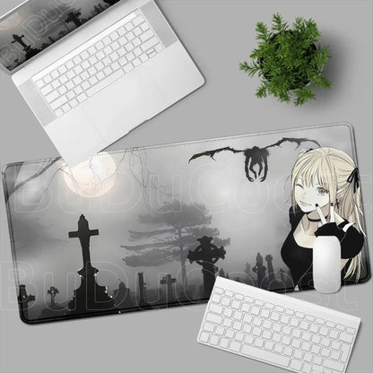 Mouse Pad Gamer Death Note – Light Yagami & Misa Amane XXL Speed