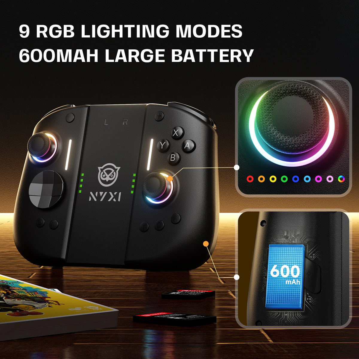 NYXI Hyperion 3 — JoyPad Sem Fio para Switch 2