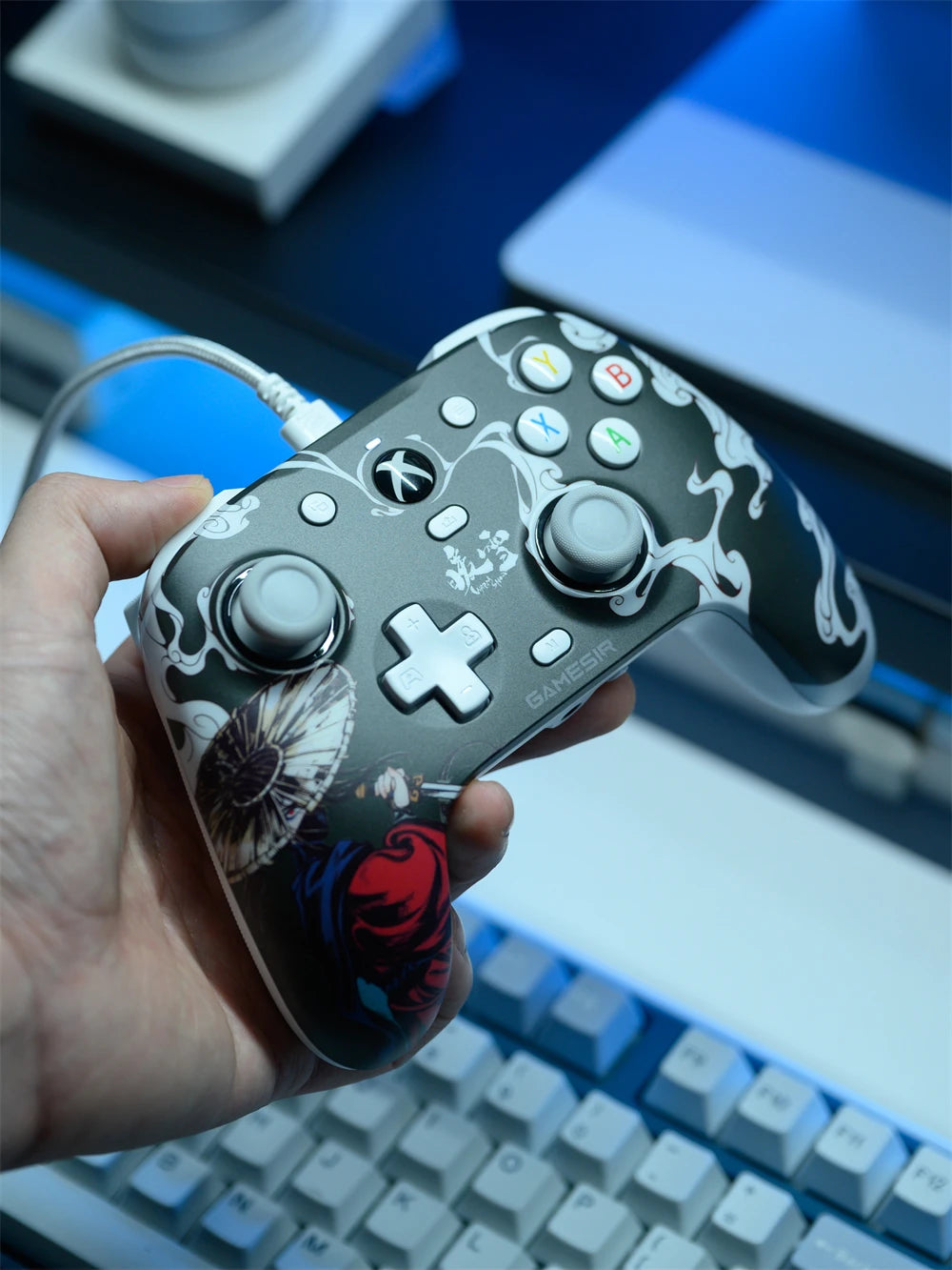 Controle Gamer GameSir G7 SE com Hall Effect para Xbox e PC, USB-C 3 m