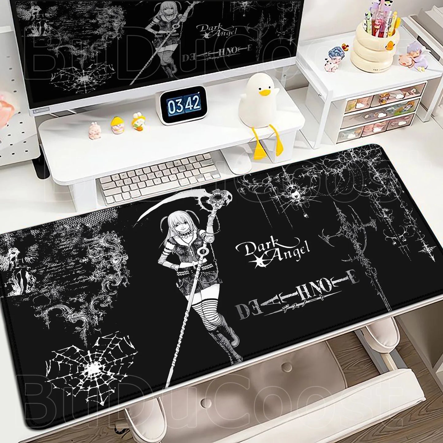 Mouse Pad Gamer Death Note – Light Yagami & Misa Amane XXL Speed