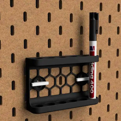 Painel Pegboard Organizador de Parede – Suporte Suspenso para Ferramentas, Papelaria e Marcadores