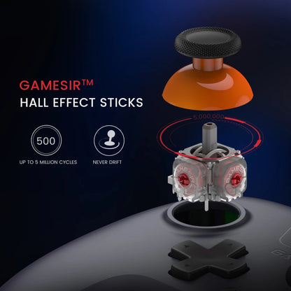 GameSir Nova Lite — Controle Gamer Sem Fio Hall Effect