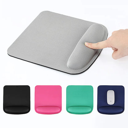 Mousepad para jogos de computador, ecológico, ergonômico, com apoio para o pulso, cor sólida, confortável, ideal para uso no escritório.