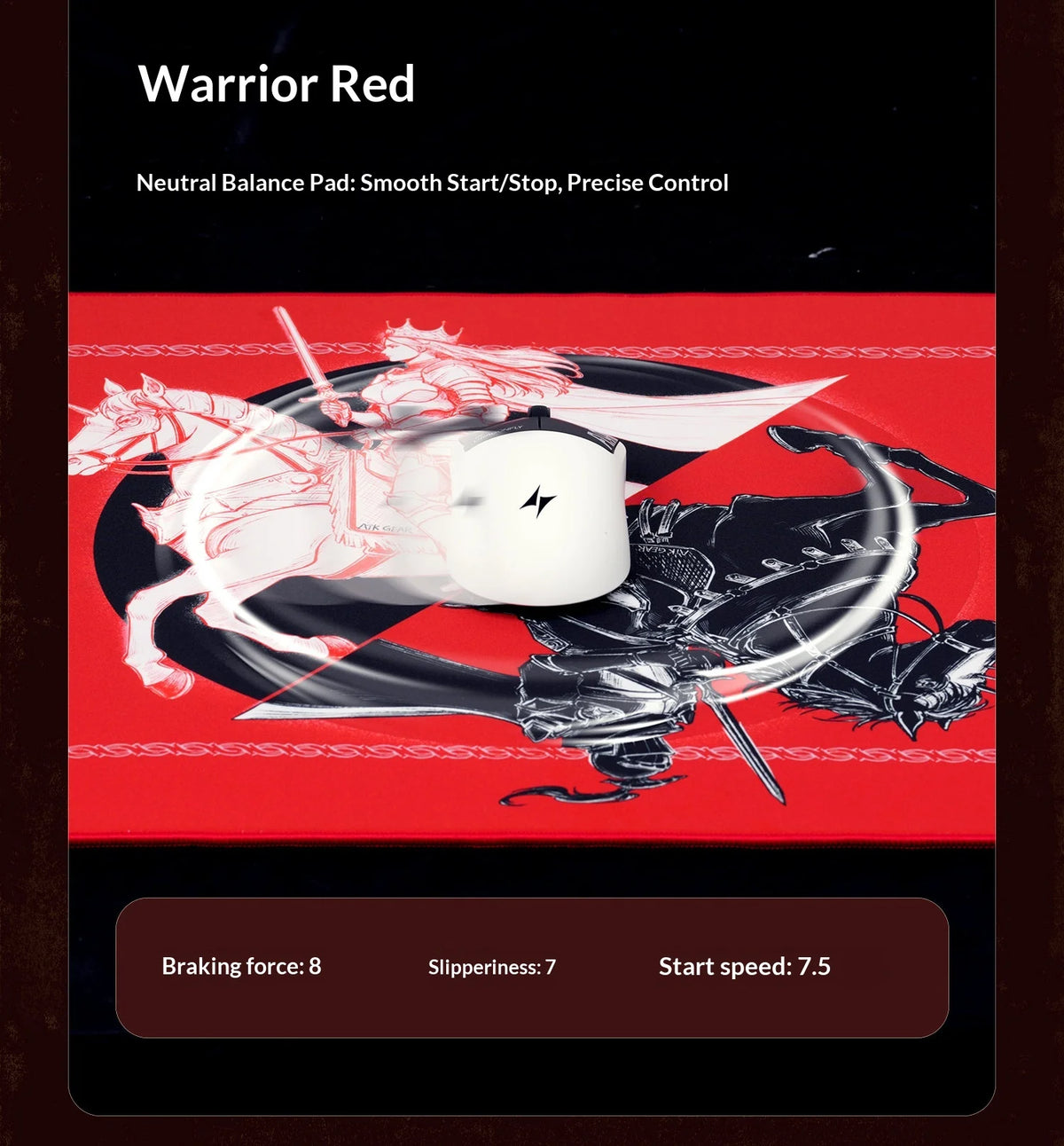 ATK Warhorse — Mouse Pad Gamer 4mm