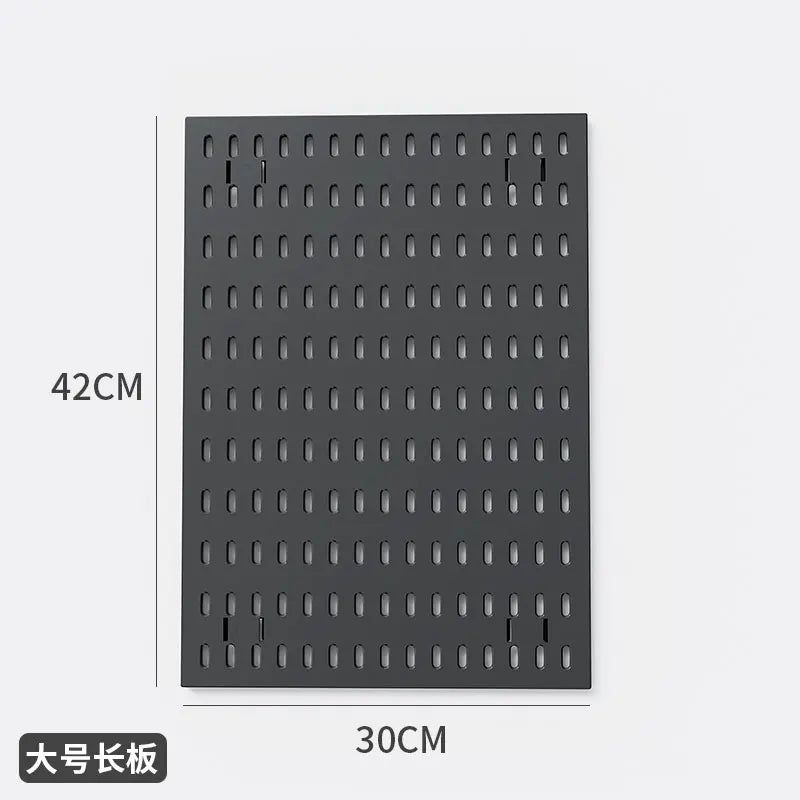 Painel Pegboard Gamer Organizador de Parede – Kit Completo com Suportes, Prateleiras e Ganchos para Setup